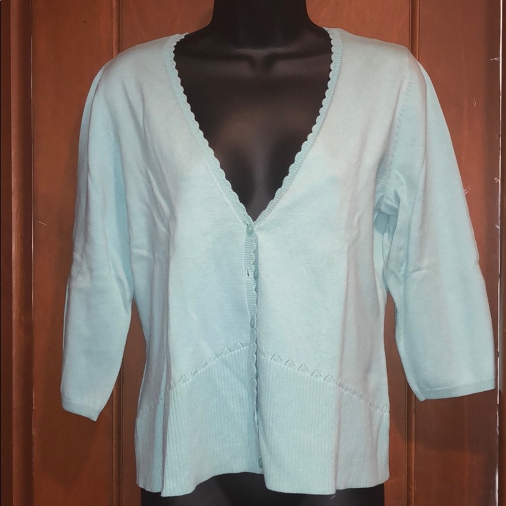 Christopher and Banks light blue cardigan